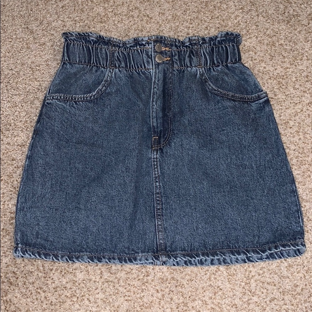 bershka jean skirt
